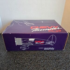 Chevy Thunder 1931 Travel Air Mystery Ship Die-Cast Airplane Metal Bank New